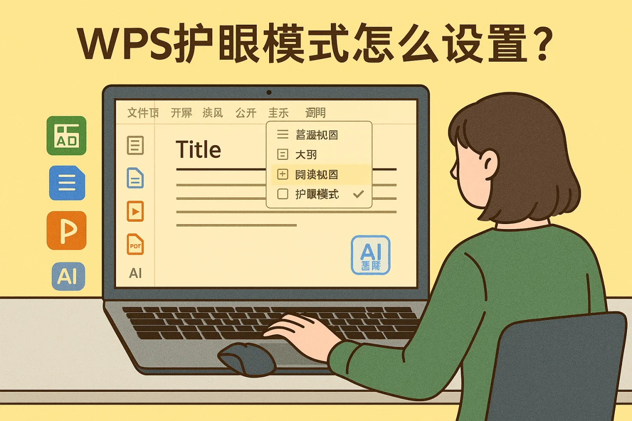 WPS护眼模式怎么设置?