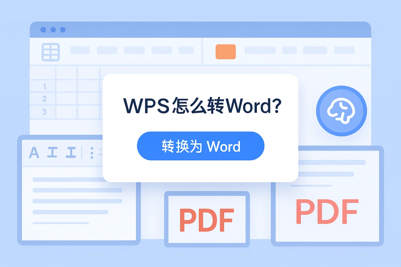 WPS怎么转Word?