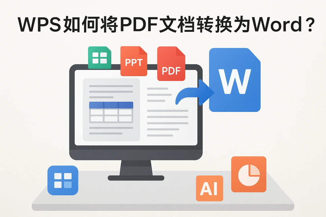 WPS如何将PDF文档转换为Word文件？