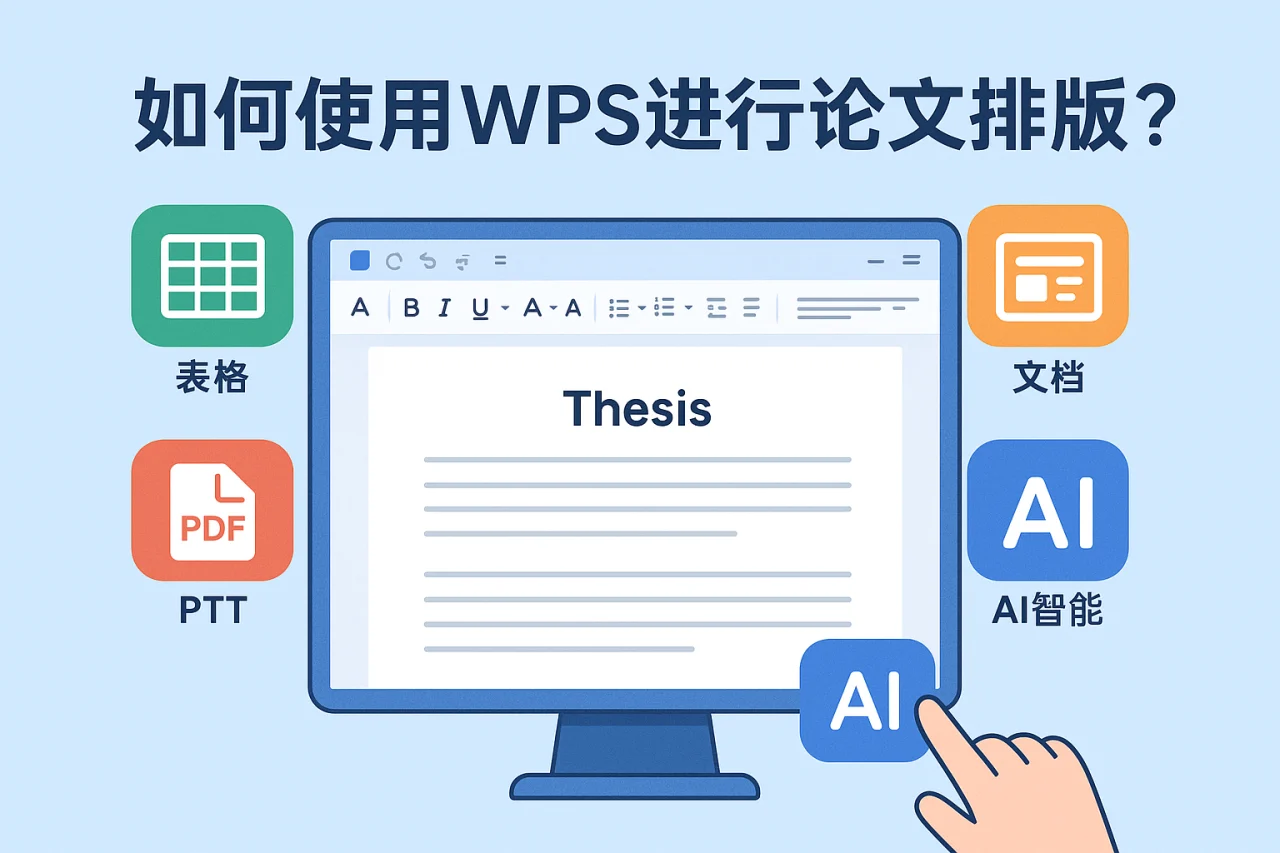 如何使用WPS进行论文排版?