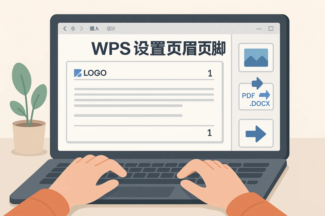 Wps设置页眉页脚