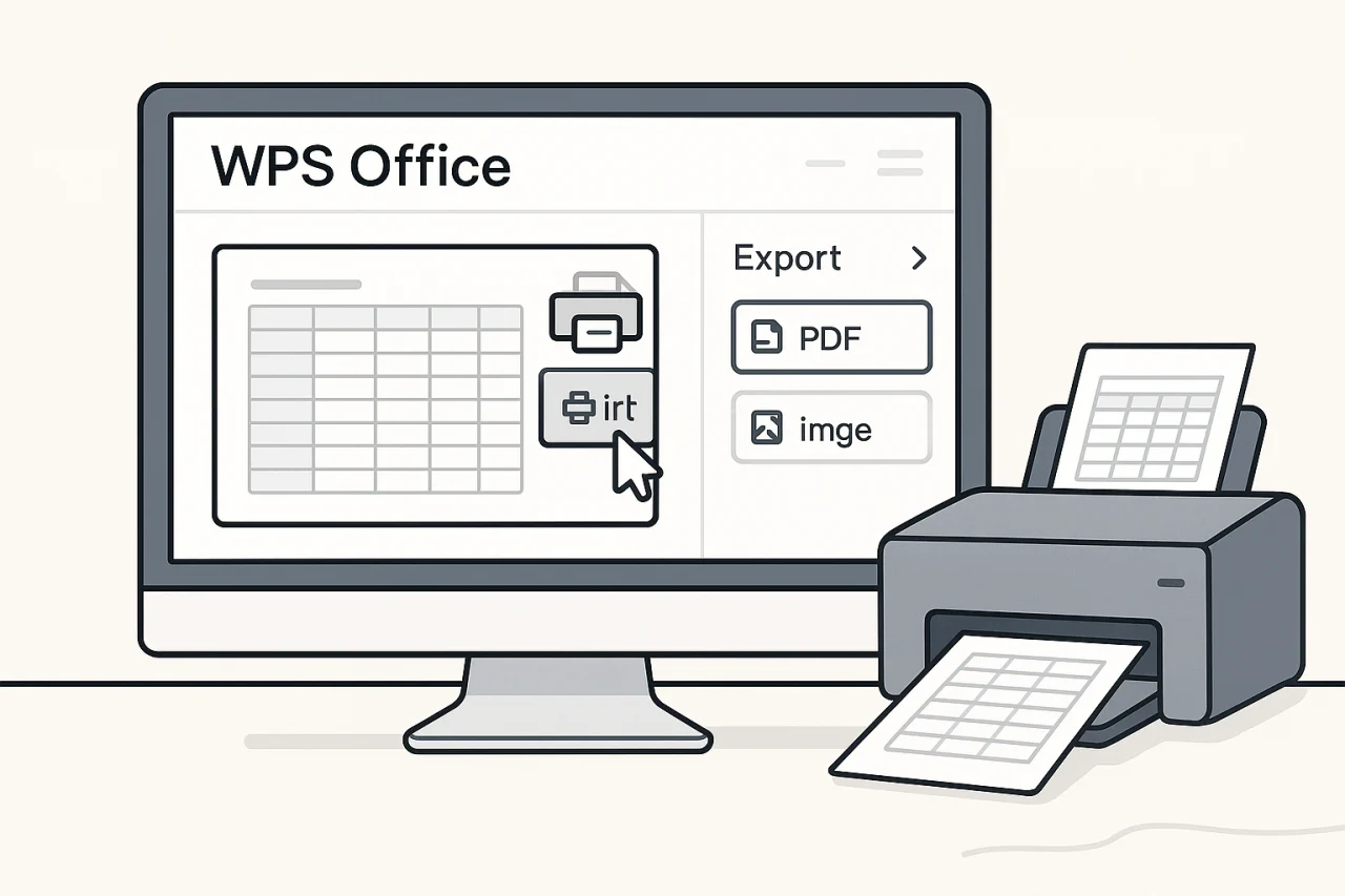 Wps office打印