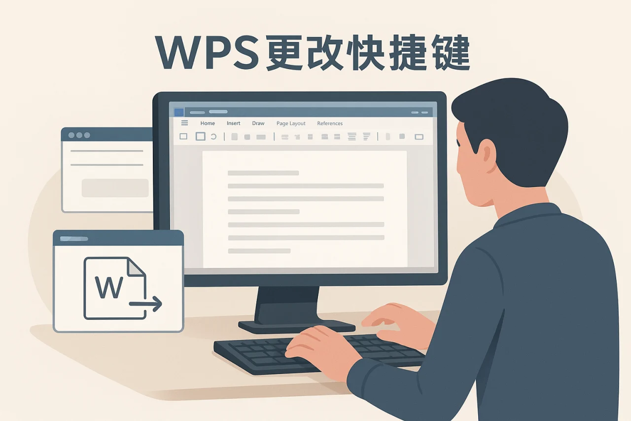 WPS更改快捷键