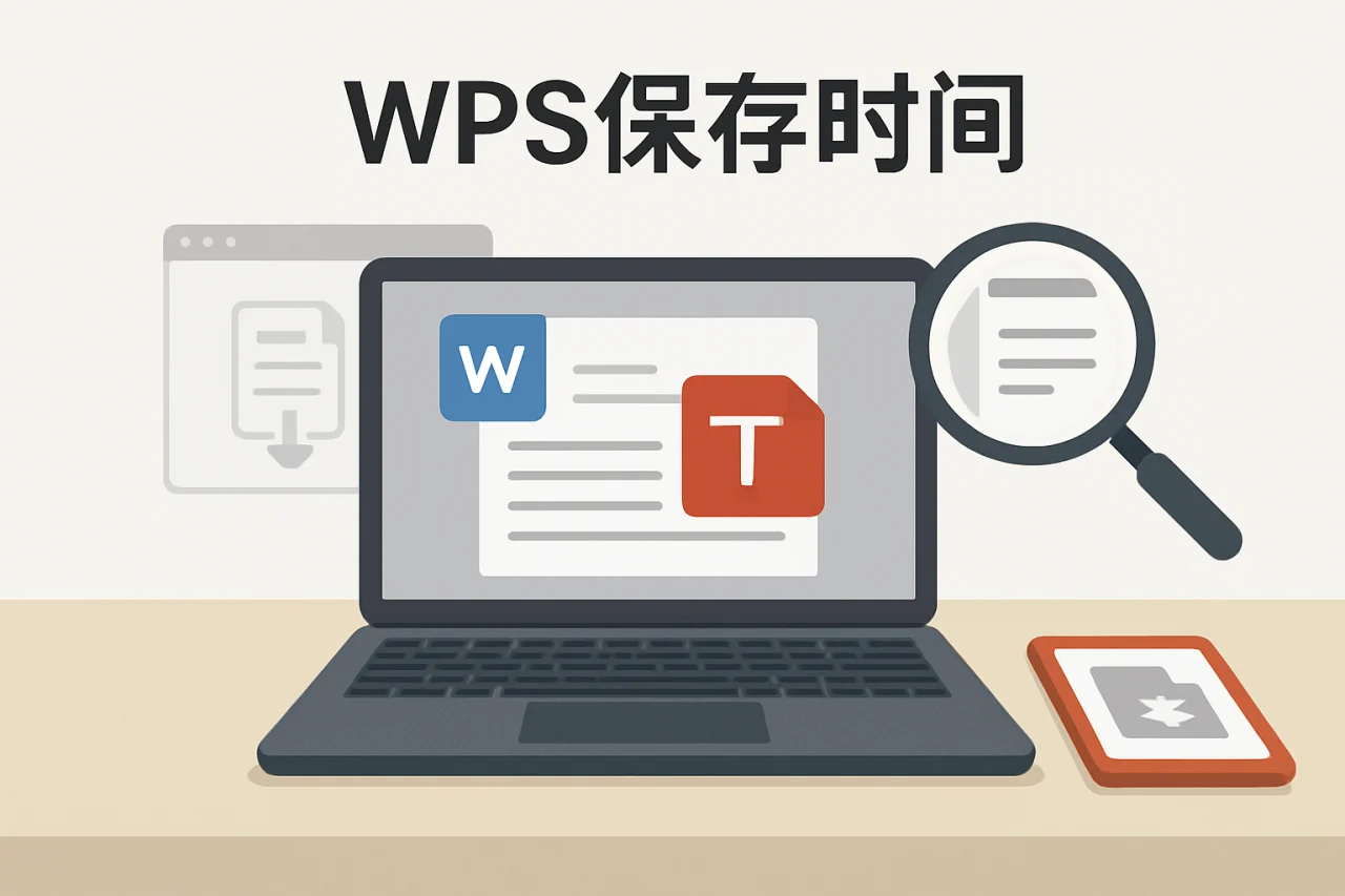 WPS保存时间