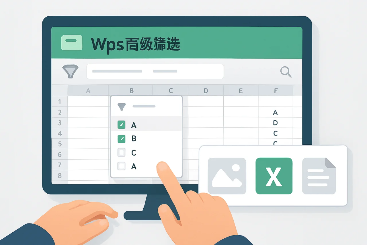 Wps高级筛选