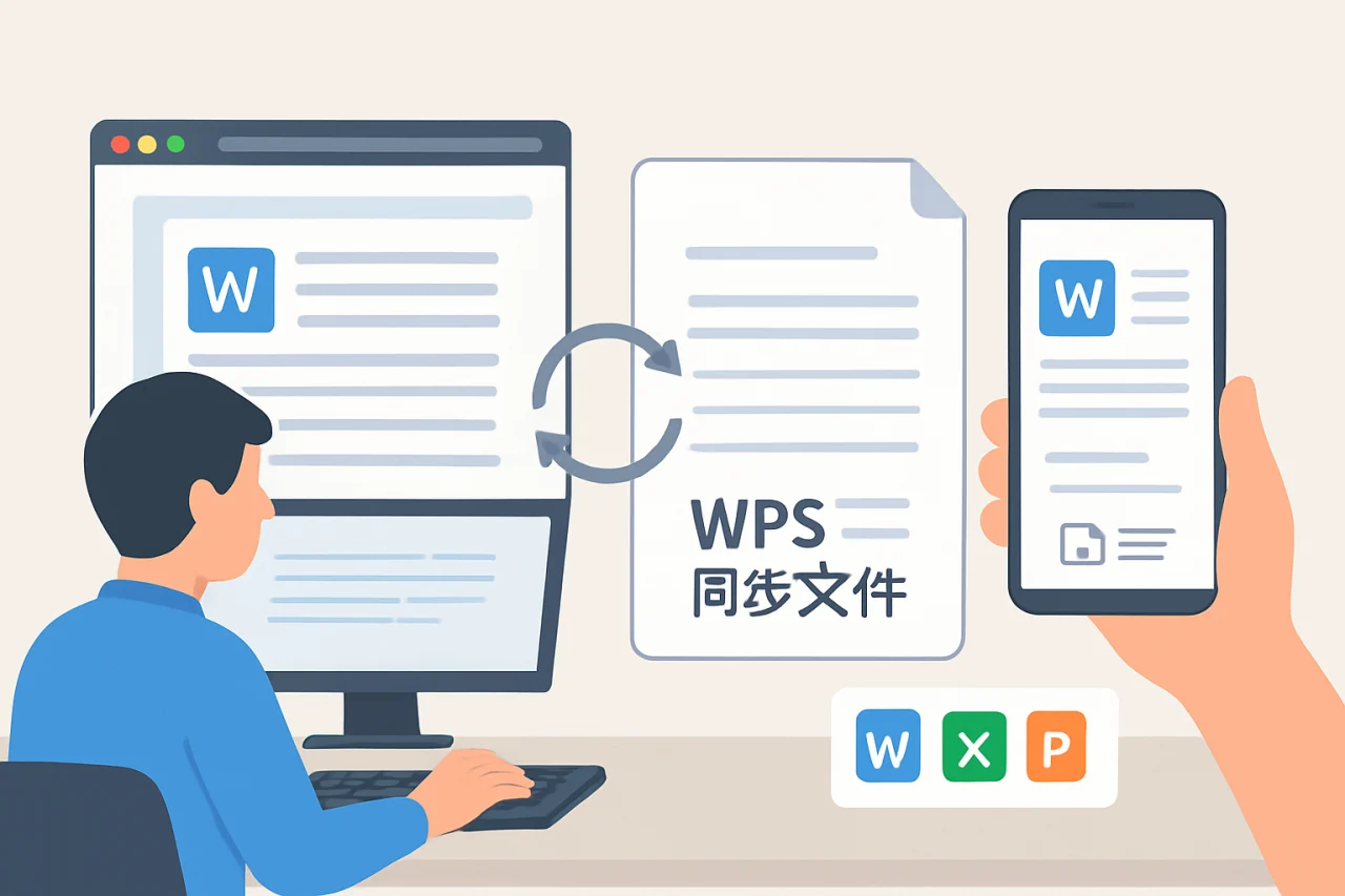WPS同步文件