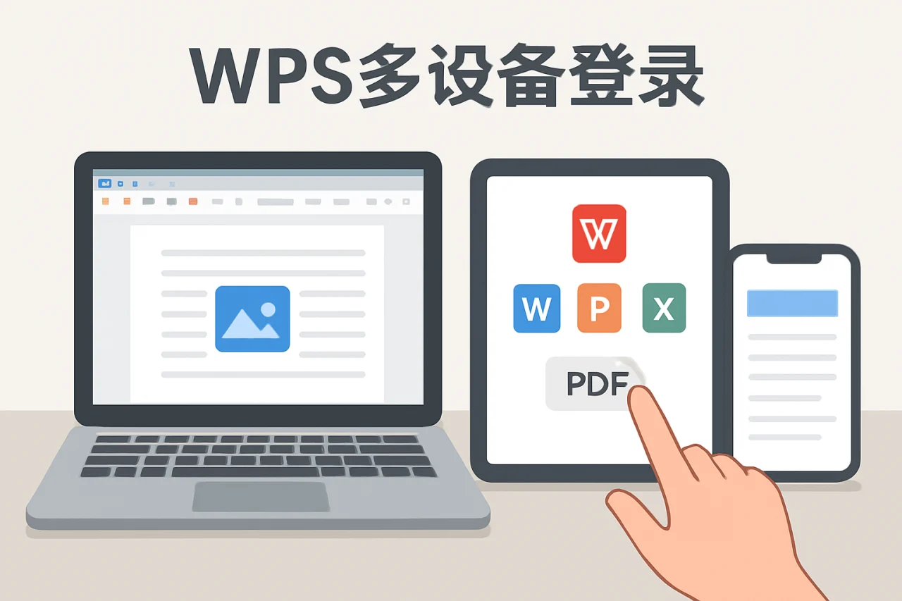 WPS多设备登录