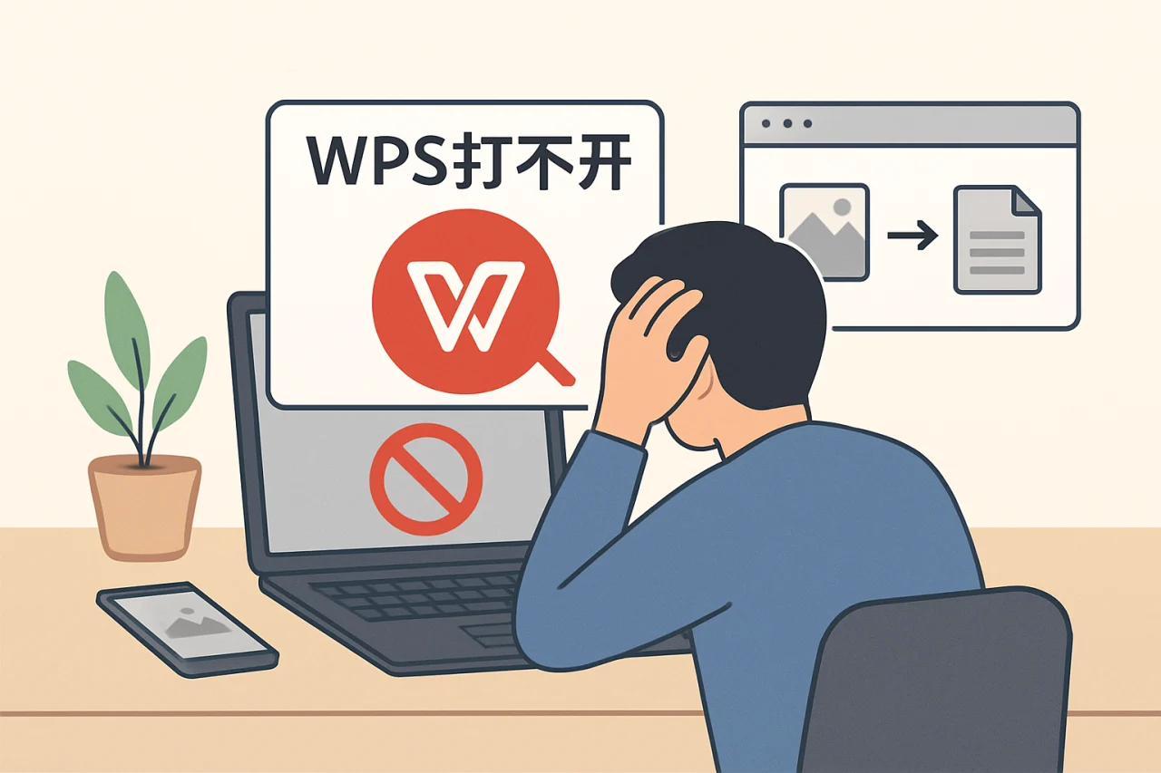 WPS打不开