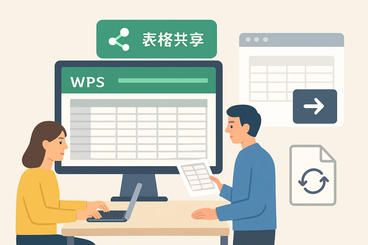 WPS表格共享