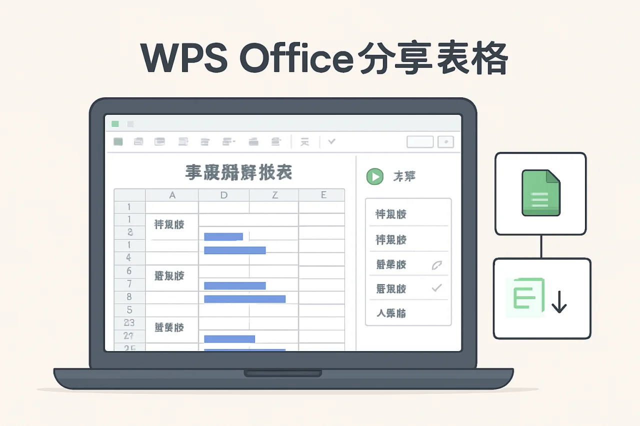 WPS Office分享表格