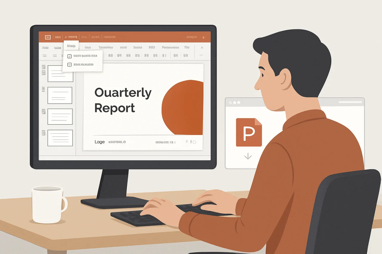 WPS在PPT中插入页脚和页码