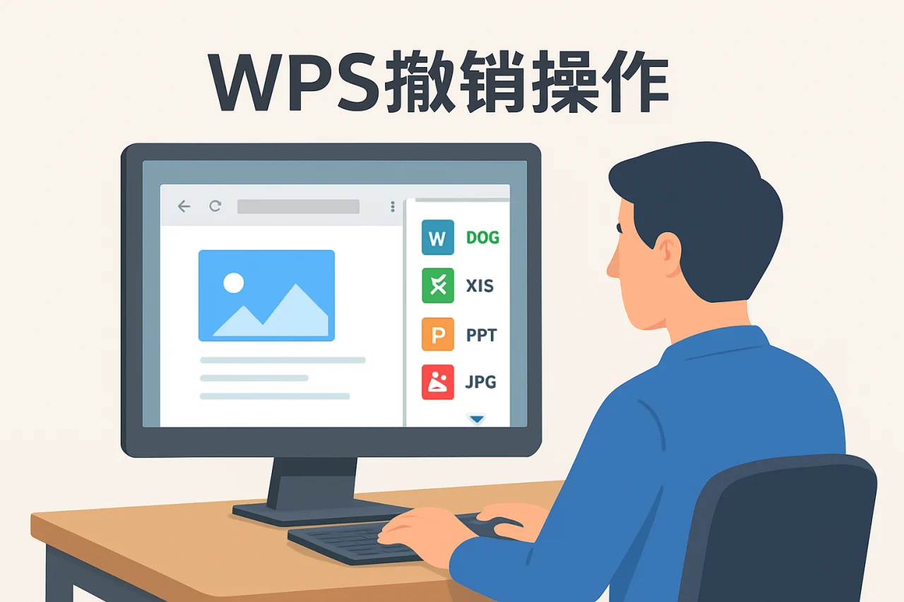 WPS撤销操作