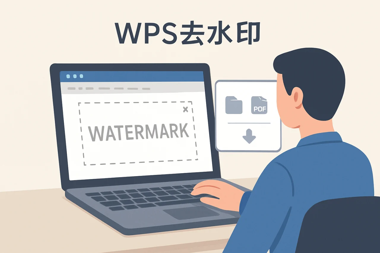 WPS去水印