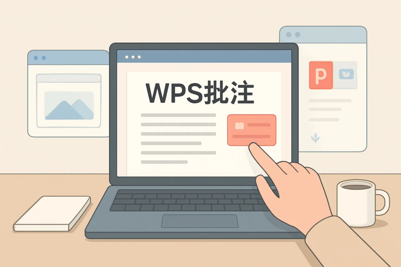 WPS批注
