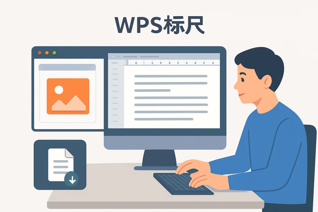 WPS标尺