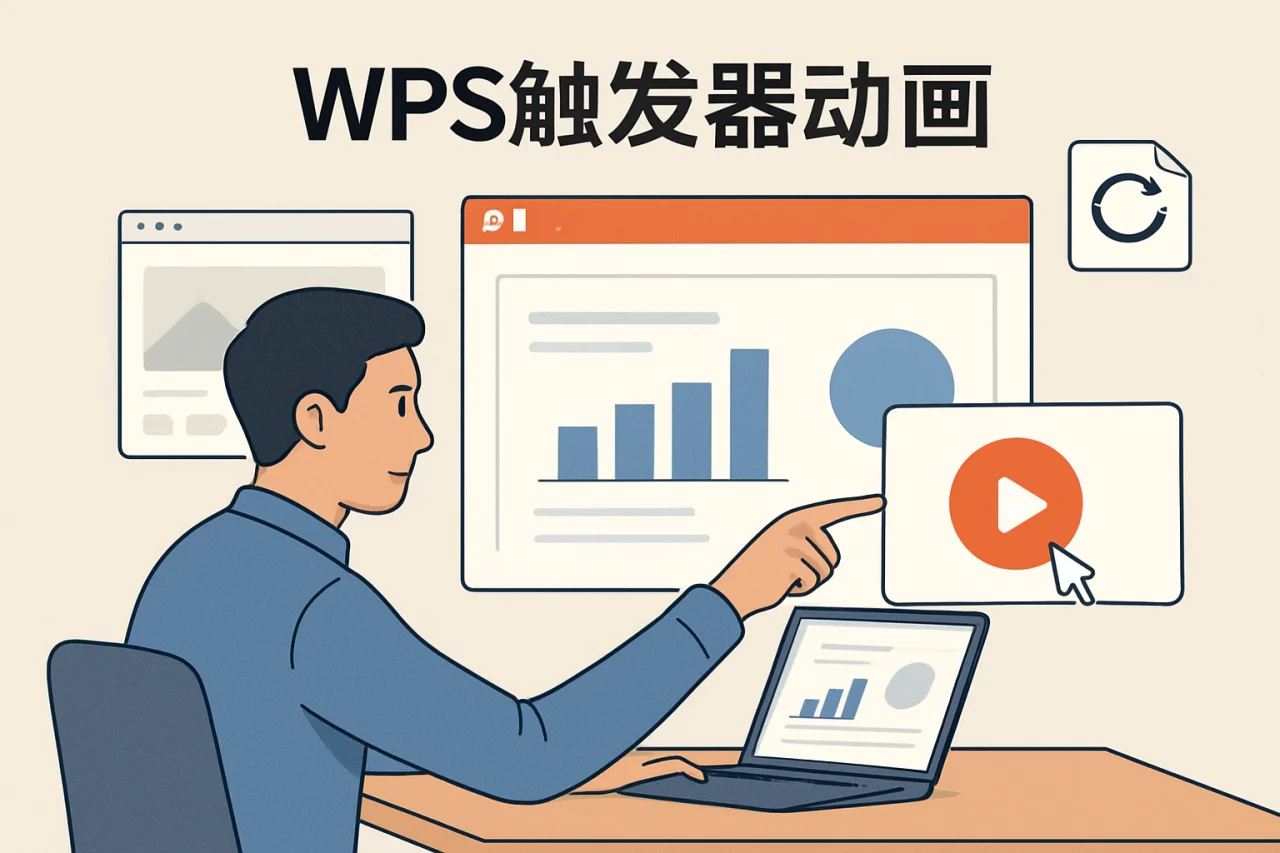WPS触发器动画