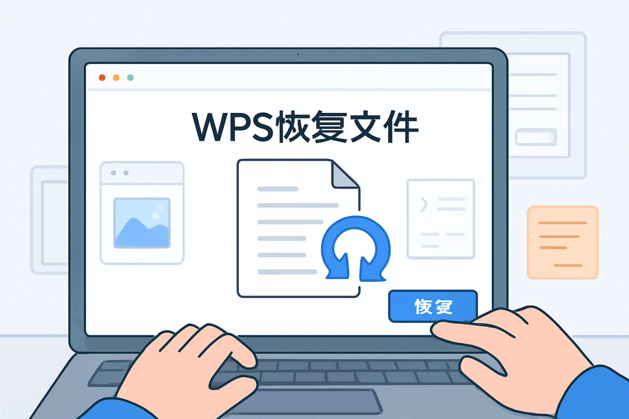 WPS恢复文件
