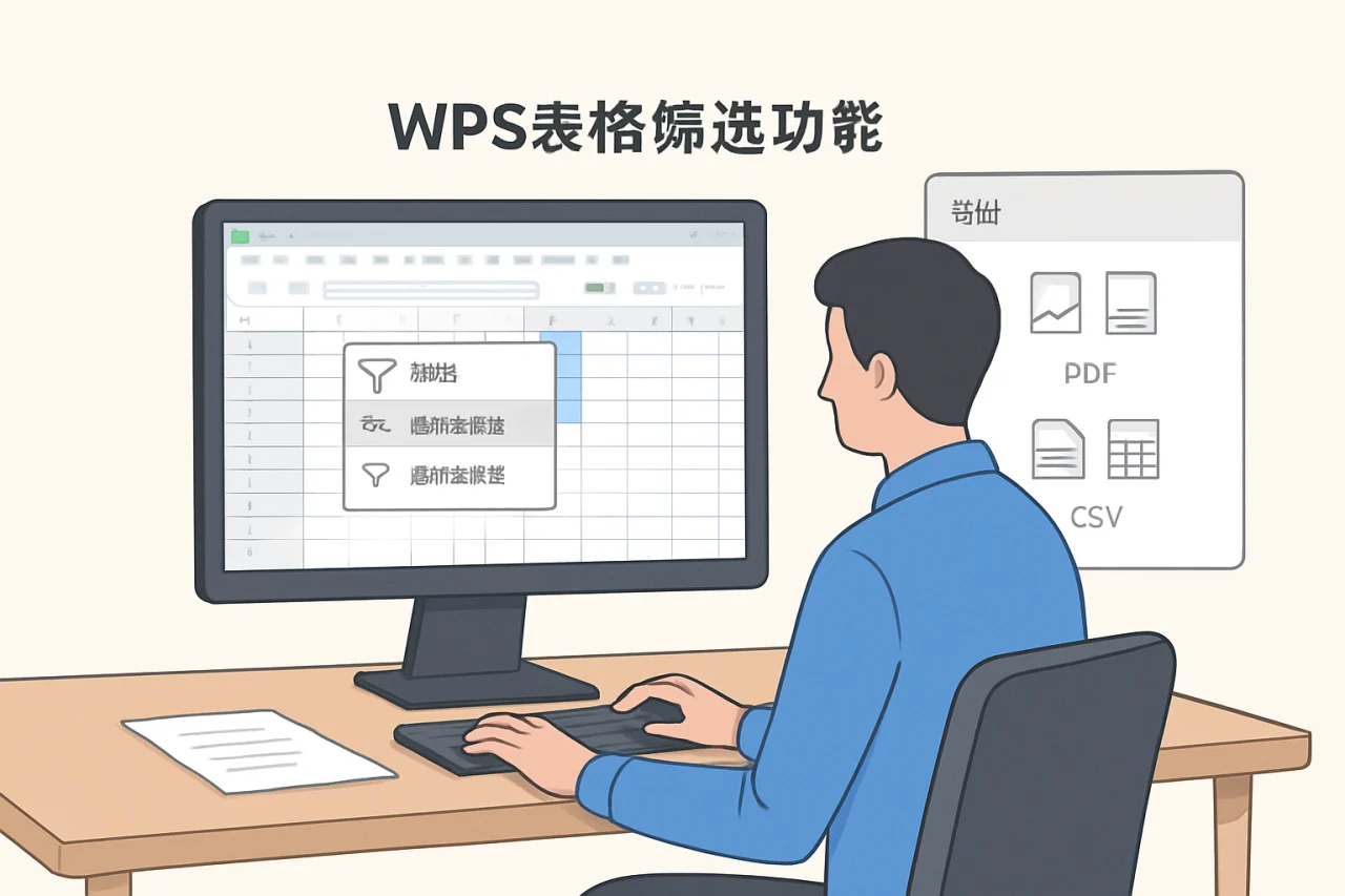 WPS表格筛选功能