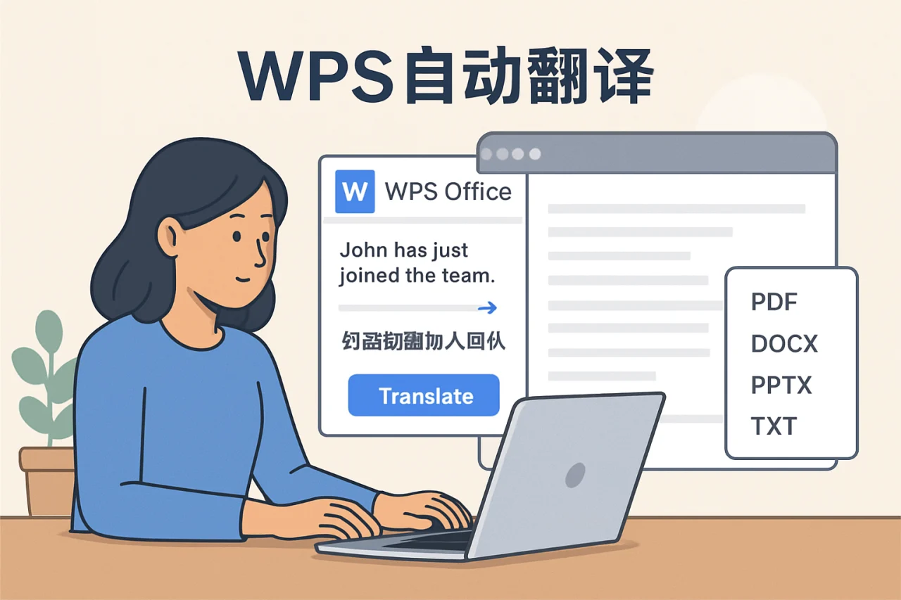WPS自动翻译