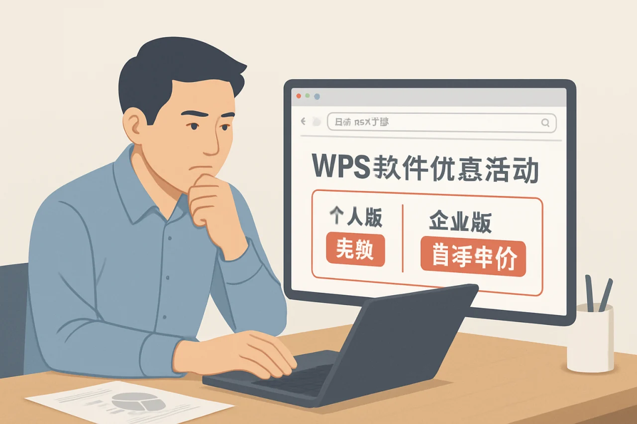 wps软件优惠活动