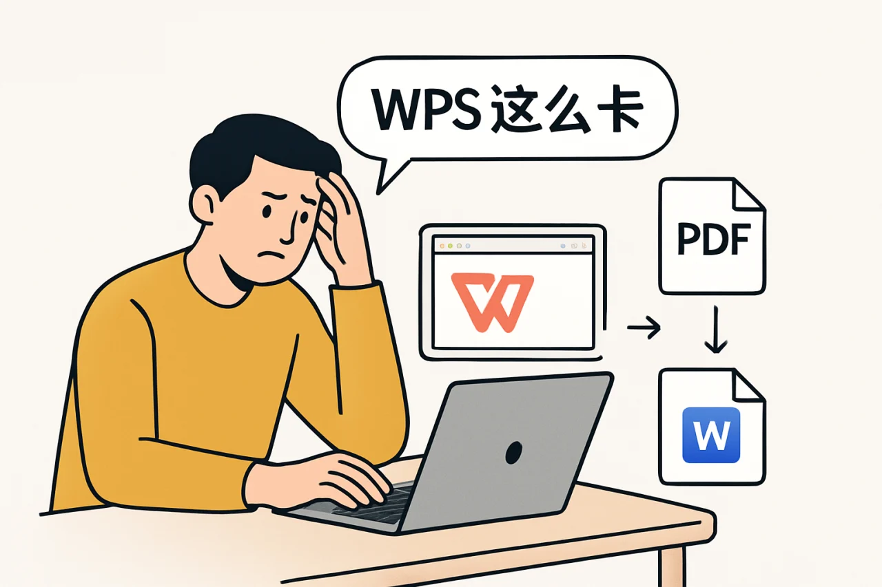 wps这么卡