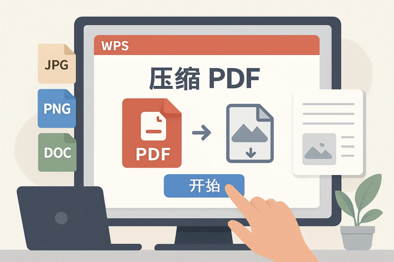 wps压缩pdf