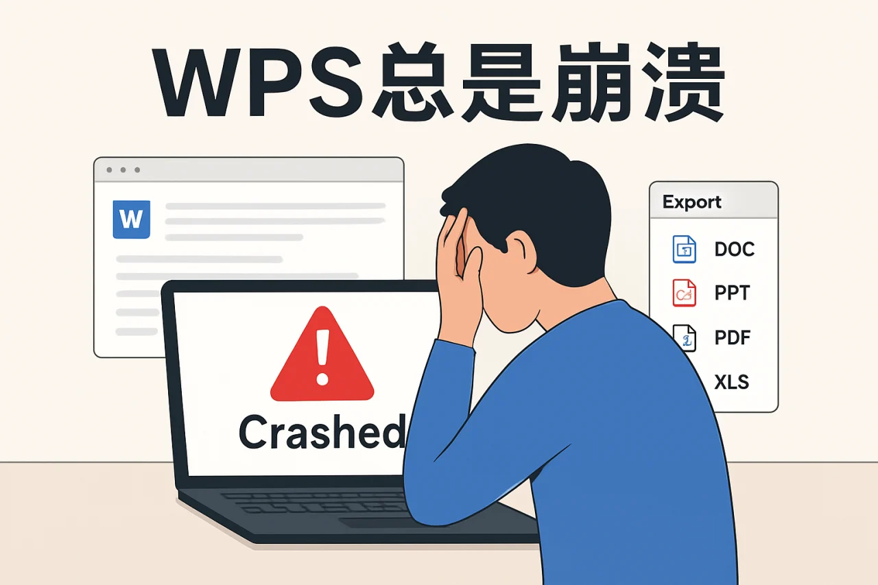 wps总是崩溃