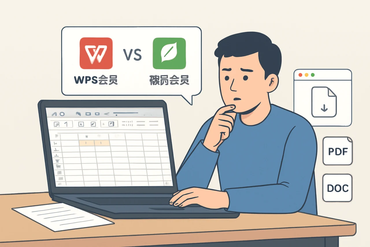 WPS会员与稻壳会员区别