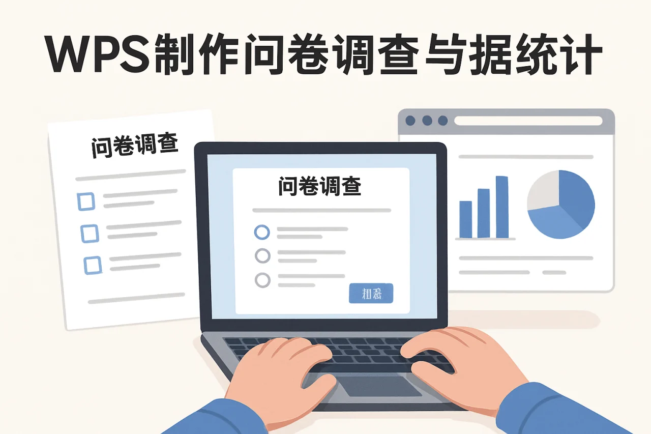 WPS制作问卷调查与数据统计