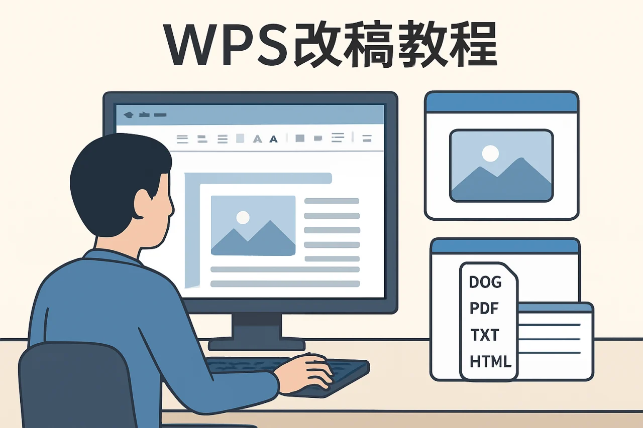 WPS改稿教程