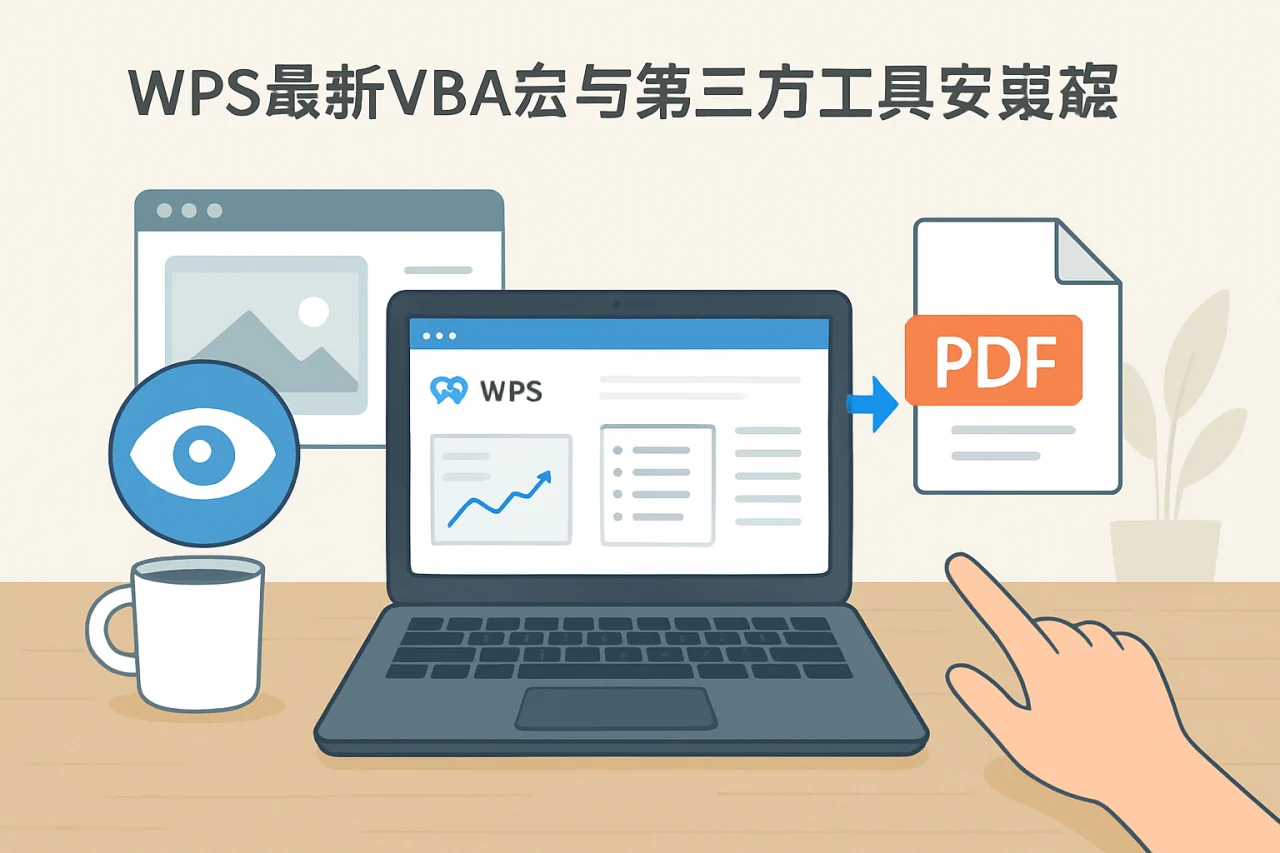 WPS最新VBA宏与第三方工具安装全图解