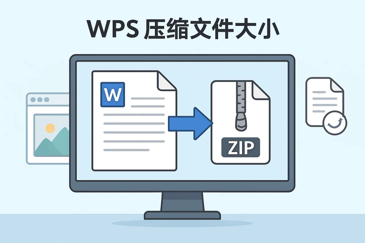 WPS 压缩文件大小