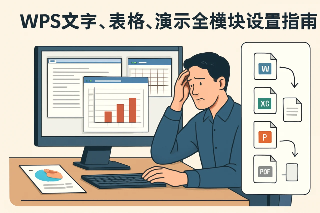 WPS文字、表格、演示全模块设置指南