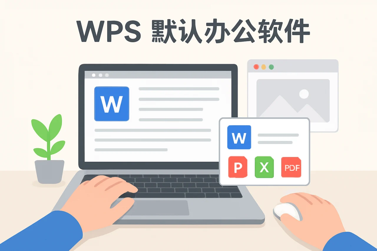 WPS默认办公软件