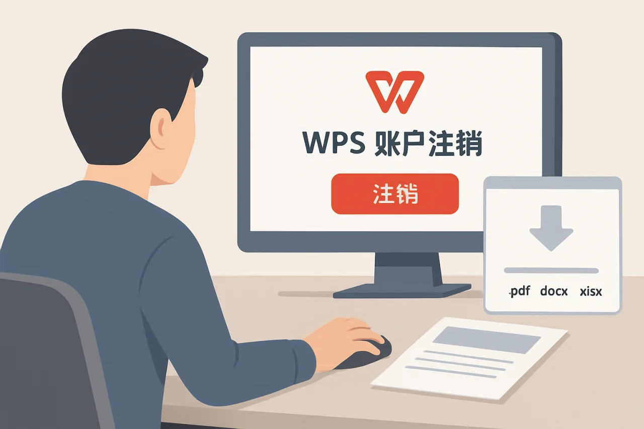 WPS注销账户
