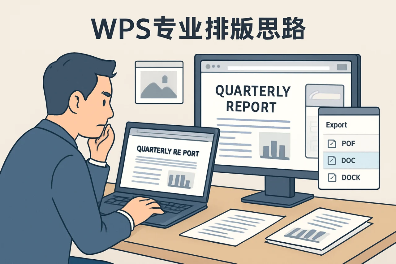 WPS专业排版思路