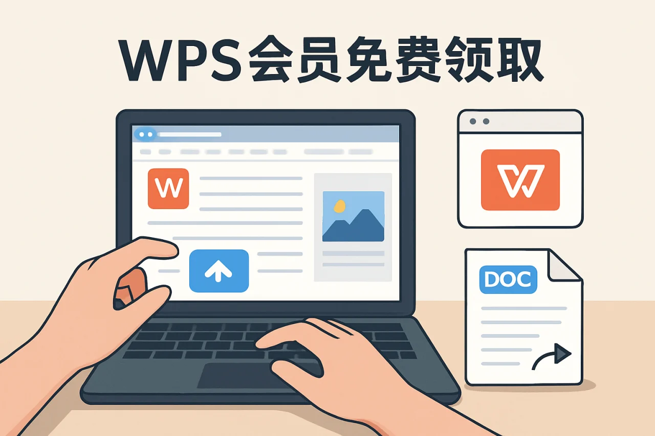 wps会员免费领取