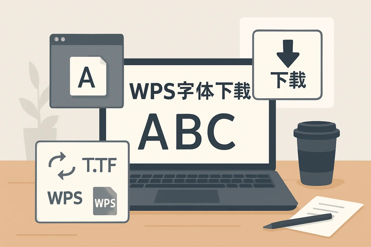 wps字体下载