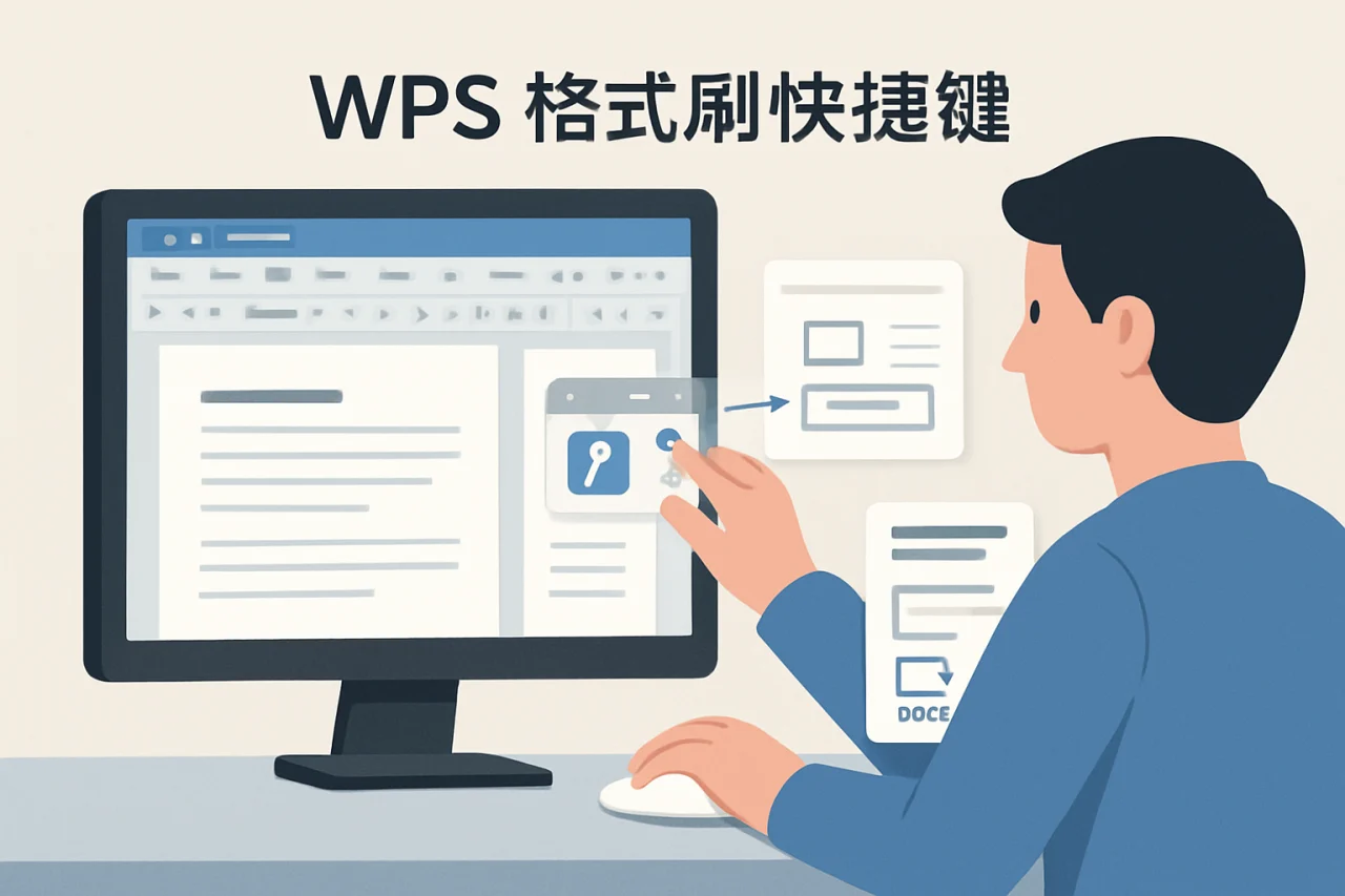 wps 格式刷快捷键