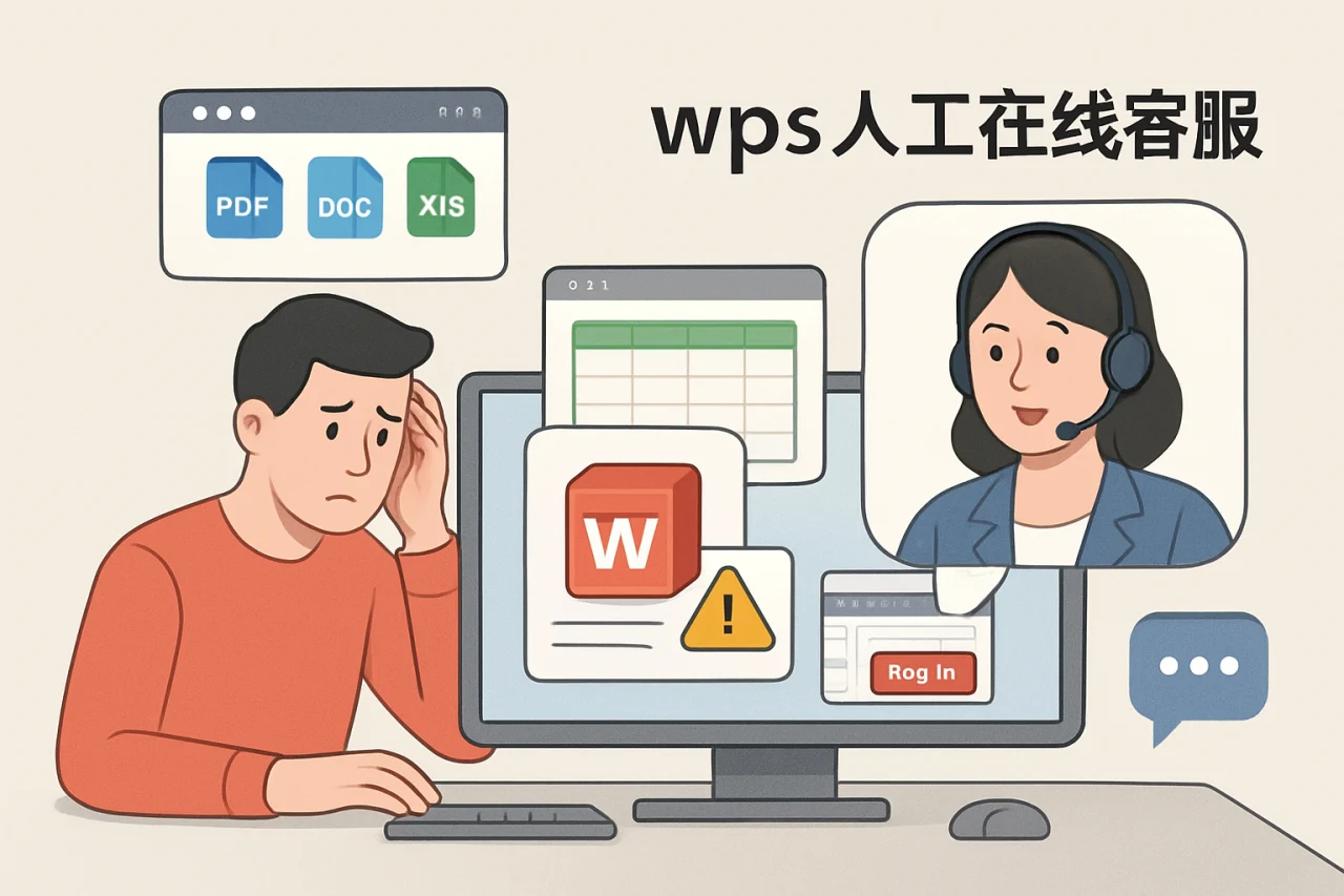 wps人工在线客服