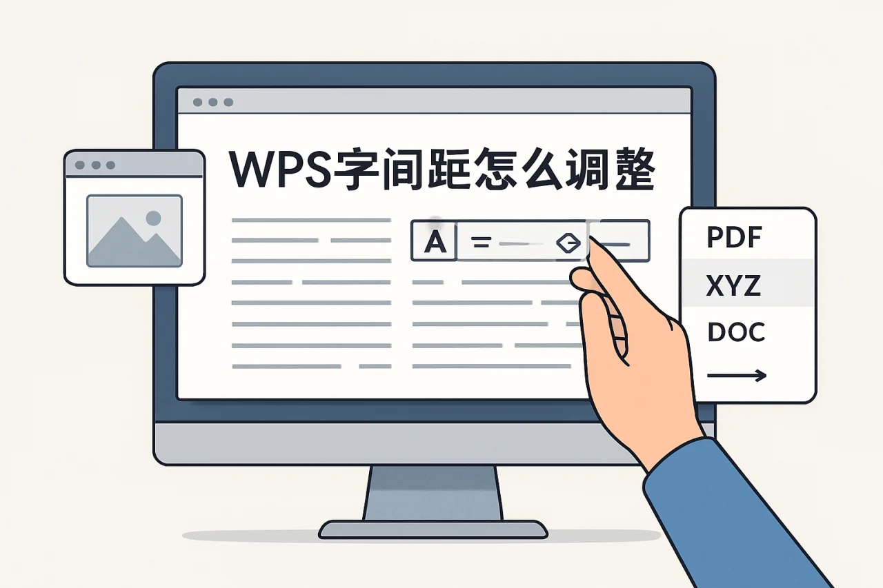 WPS字间距怎么调整