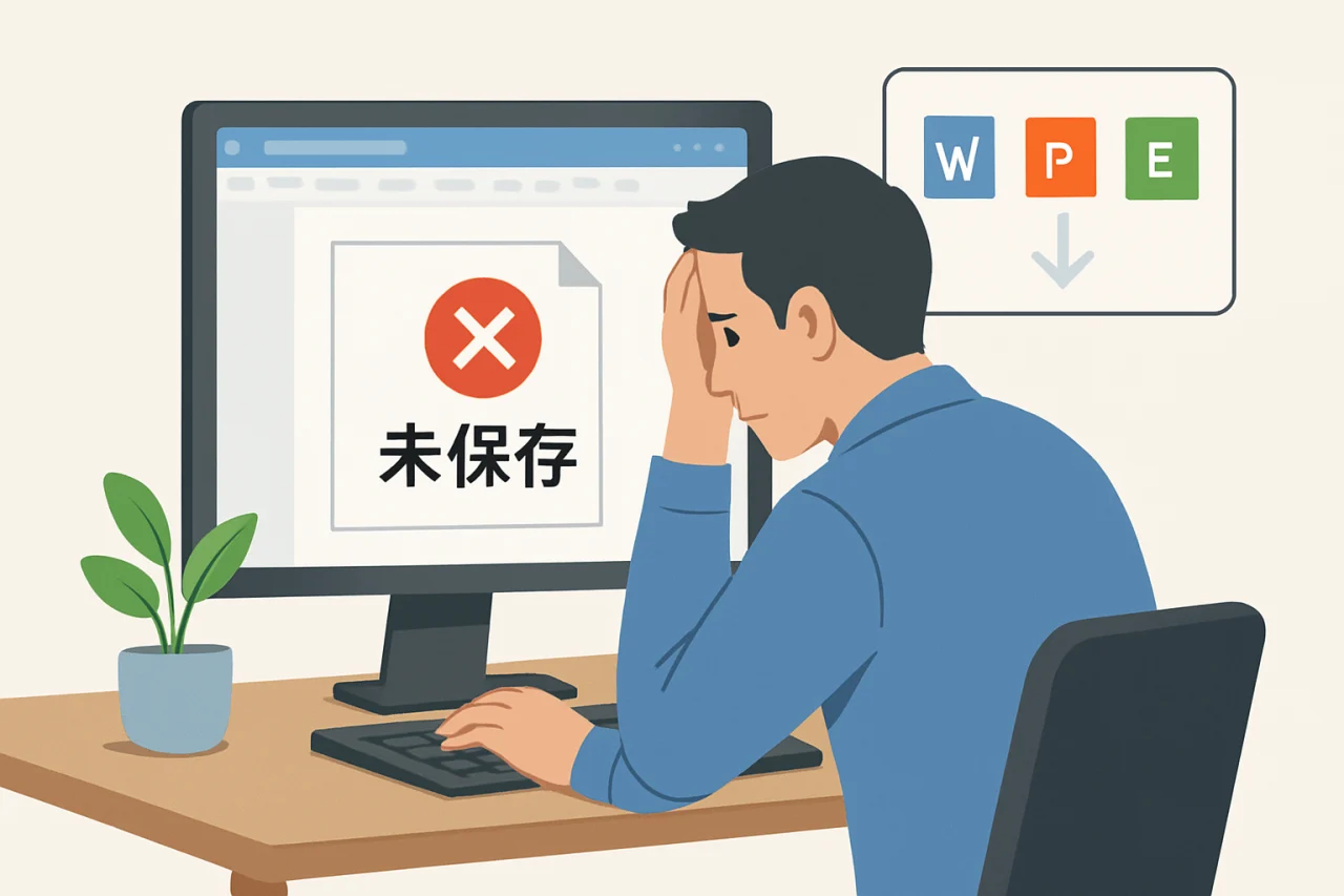 wps没保存关闭了怎么恢复数据