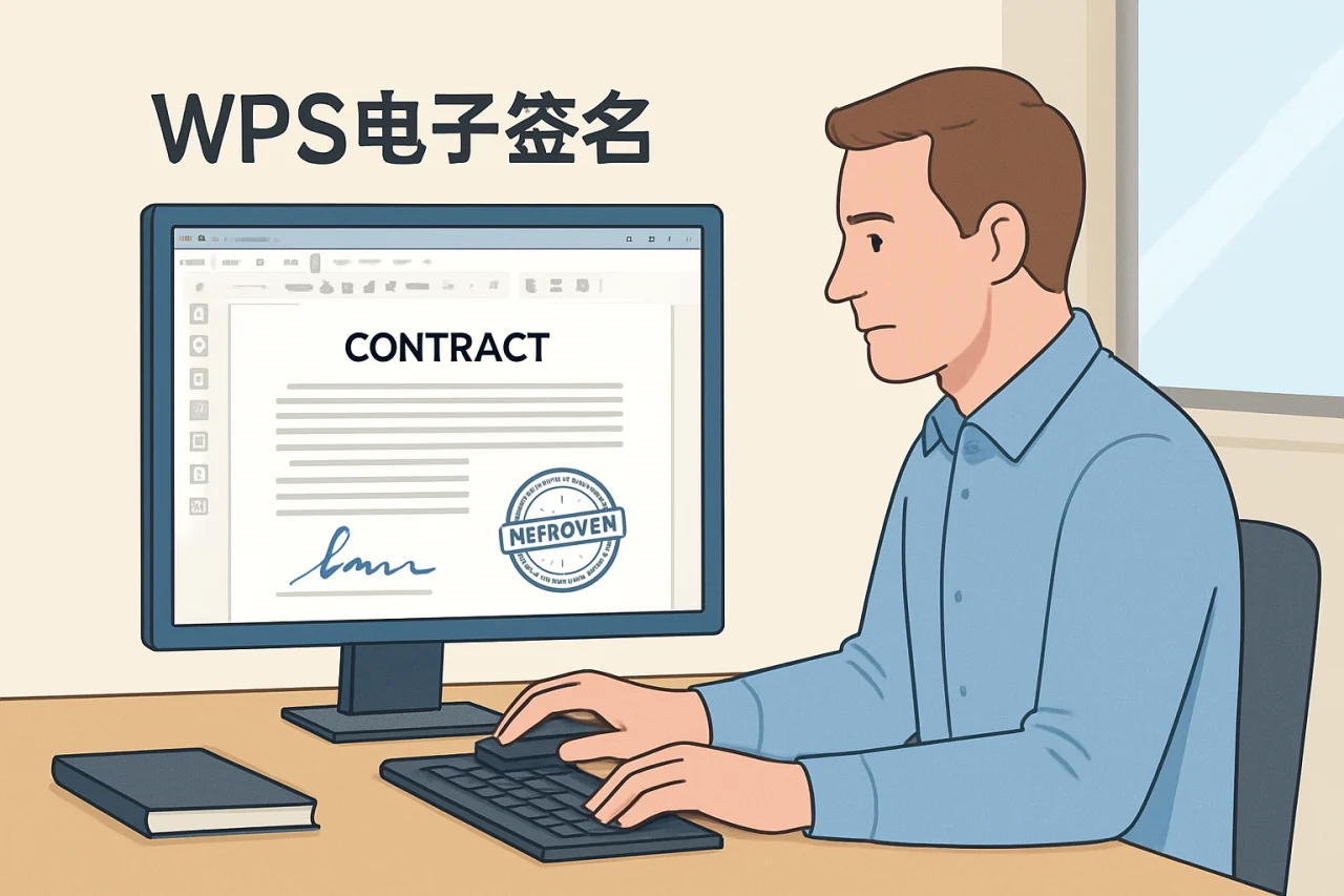 wps电子签名