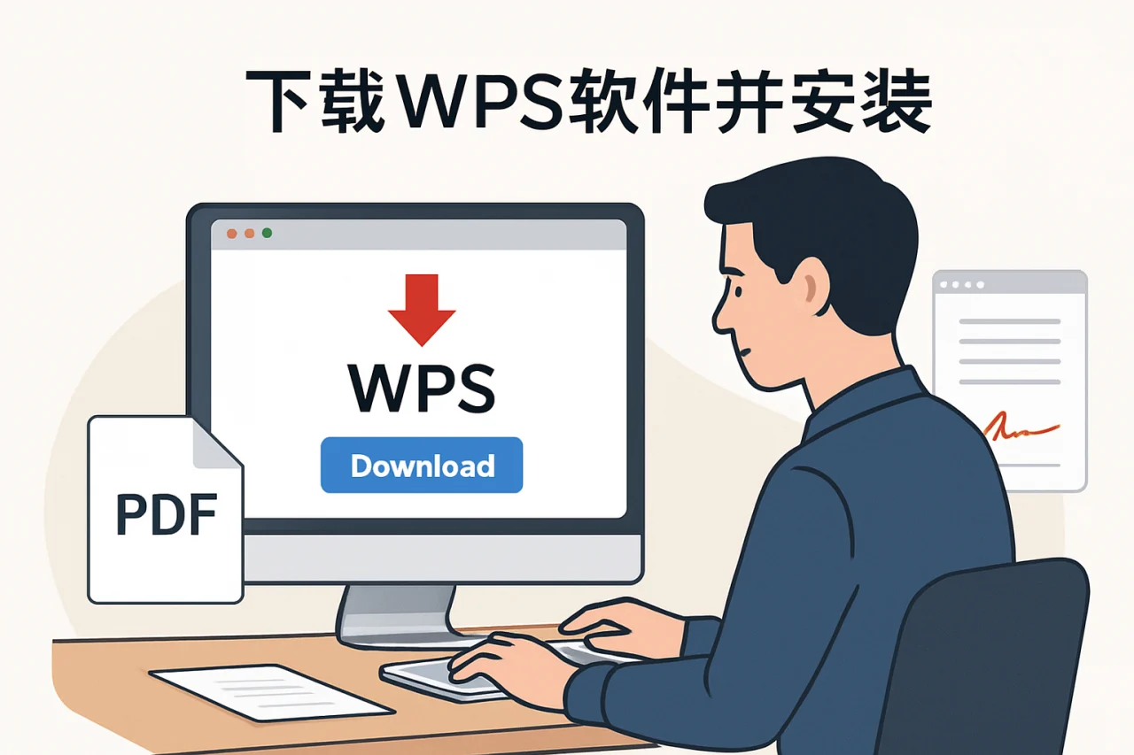 下载wps软件并安装