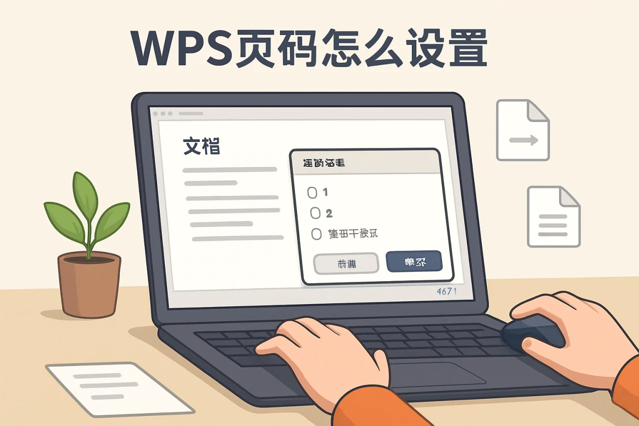 wps页码怎么设置