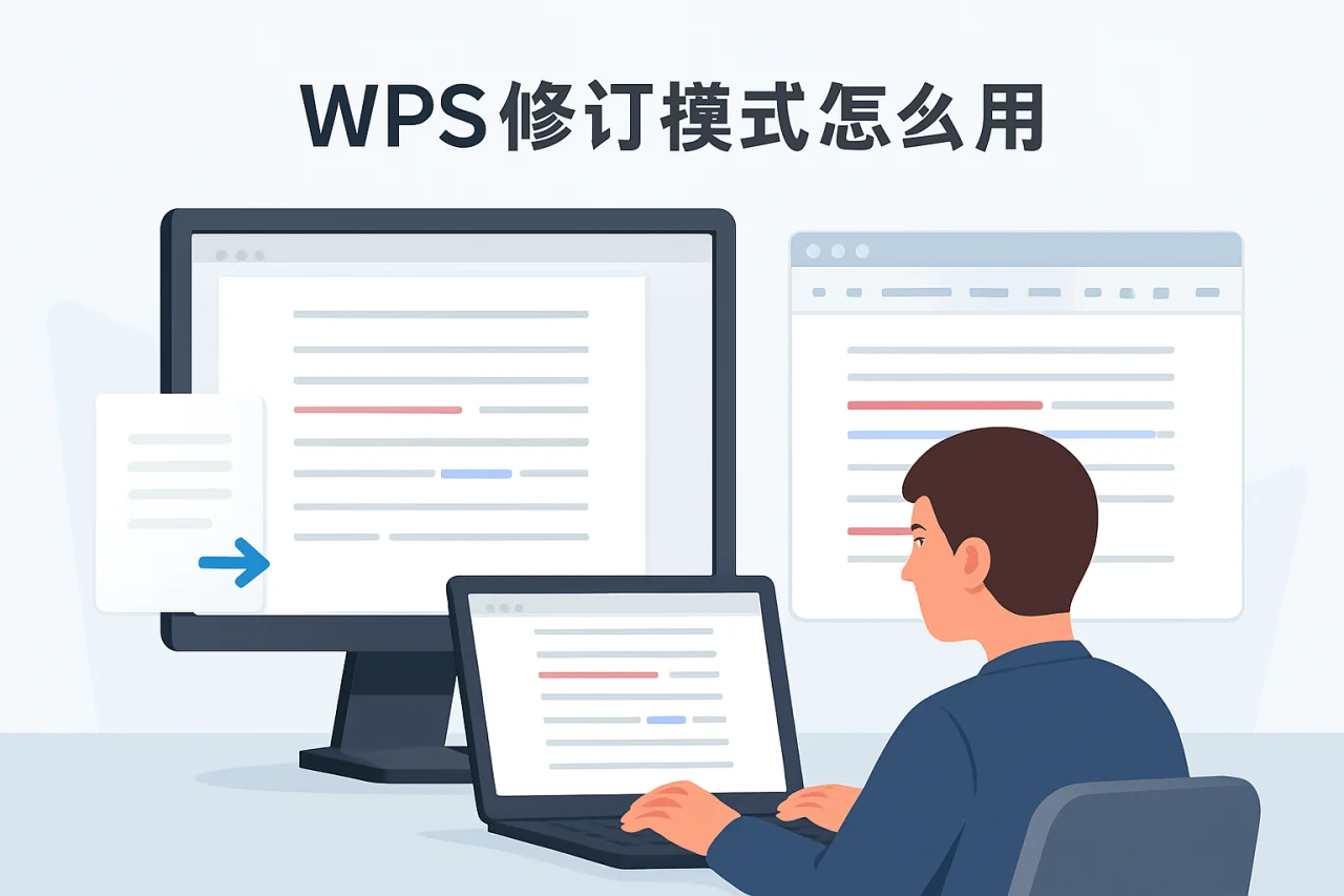 wps修订模式怎么用