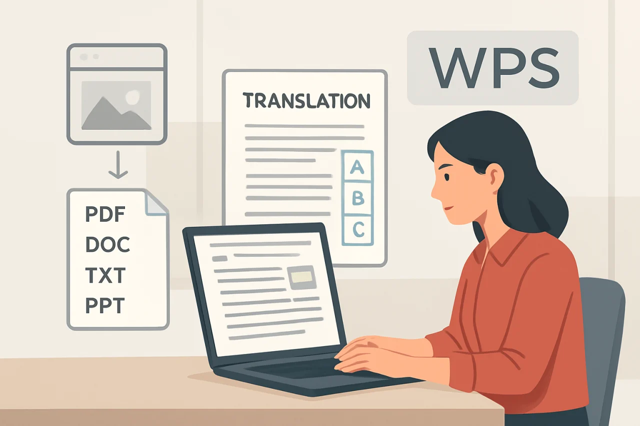 wps翻译