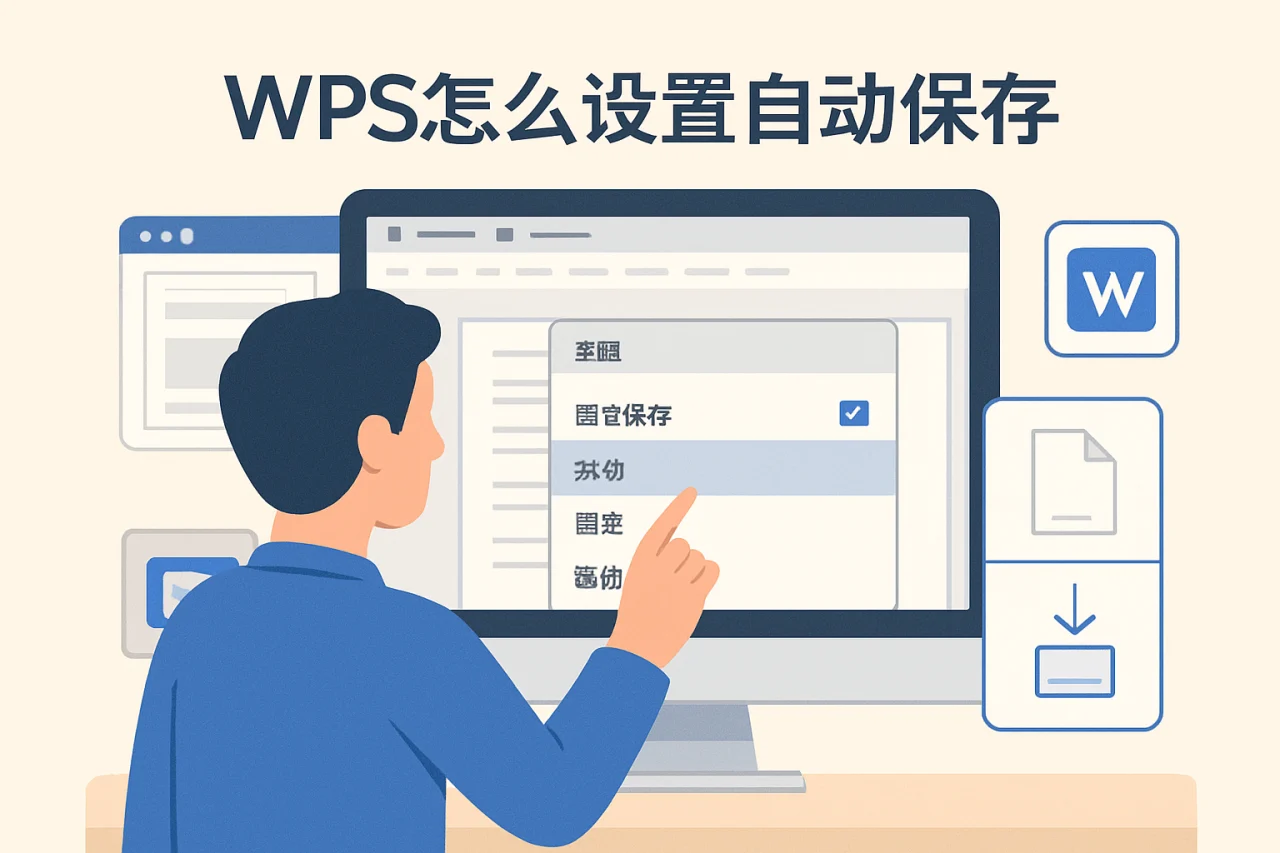 wps怎么设置自动保存