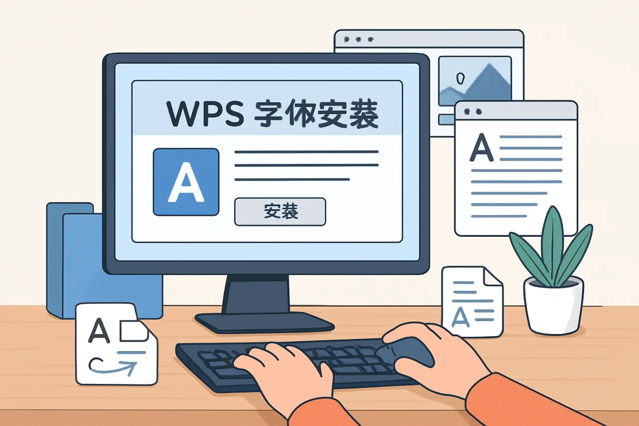wps字体安装