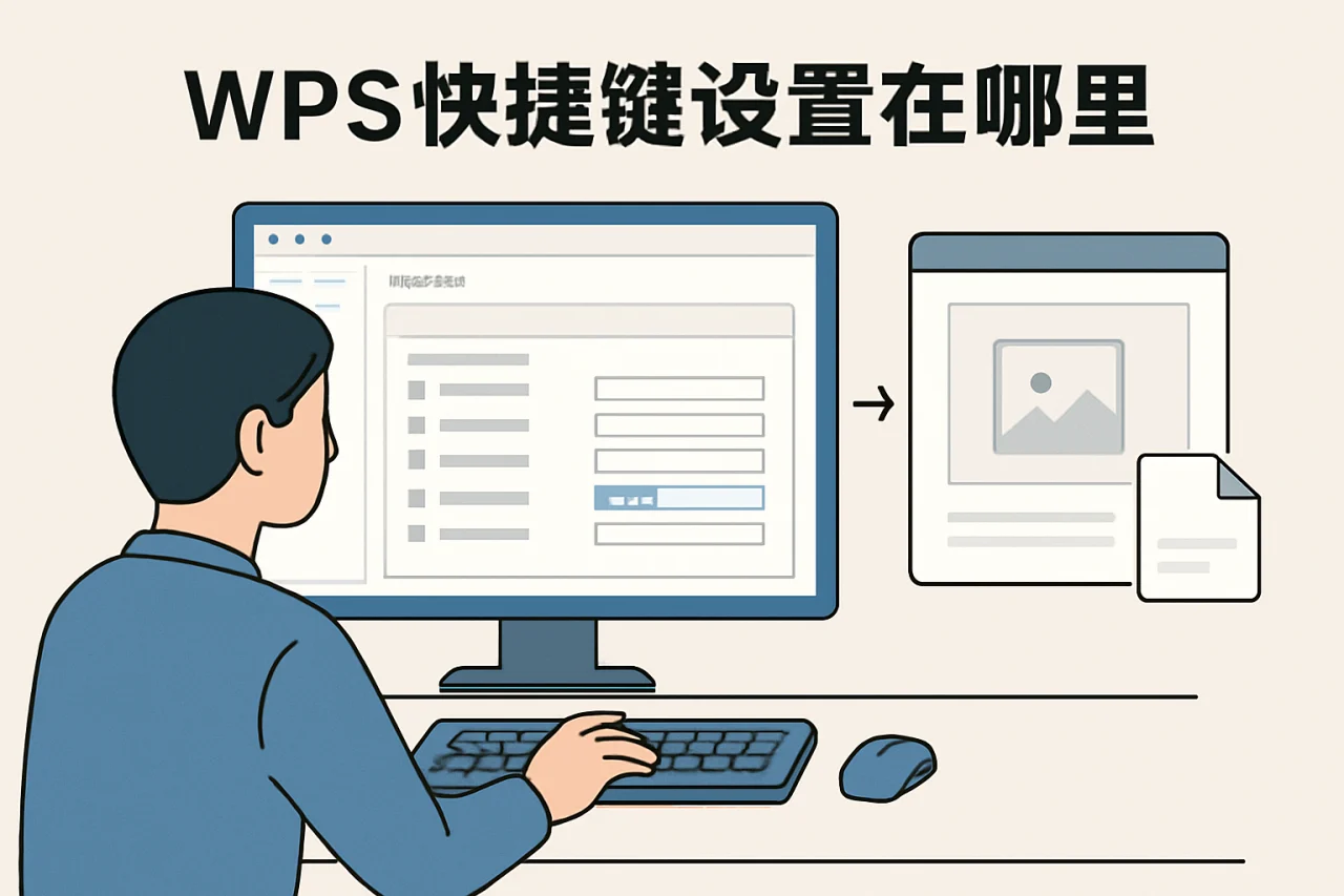 wps快捷键设置在哪里
